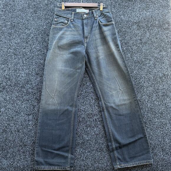 Levi's 569 Loose Straight Mens 30x30 Blue Y2K - Picture 1 of 6